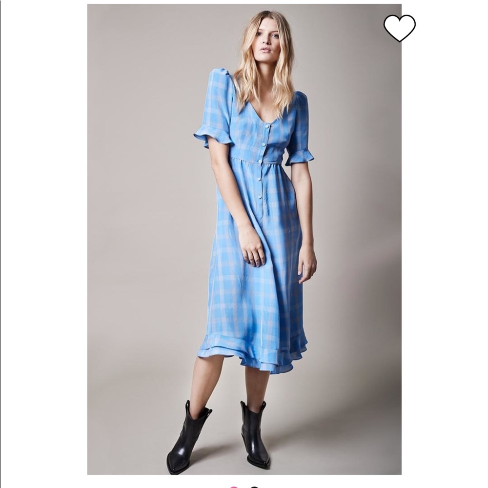 Smythe Frontier Checkered Dress